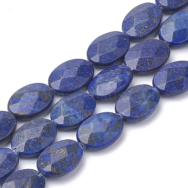 18mm Oval Lapis Lazuli Beads