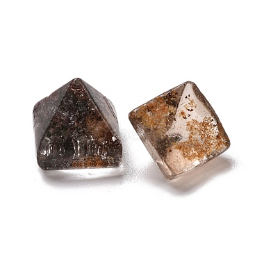 Cabochons de quartz naturel lodolite(G-F666-07D)-3