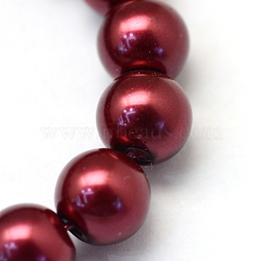 Baking Painted Glass Pearl Bead Strands(HY-Q003-5mm-39)-3