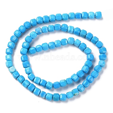 Natural Howlite Beads Strands(G-G001-A01-01)-3