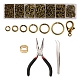 Kit de recherche de fabrication de bijoux de bricolage(DIY-YW0006-12AB)-1