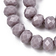 Opaque Solid Color Glass Beads Strands(GLAA-L026-6mm-01-01)-3