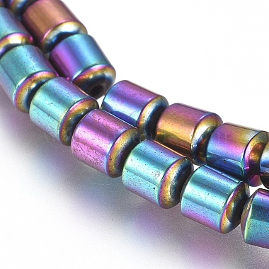 Chapelets de perles en hématite synthétique magnétique(G-G826-05E-4mm)-3