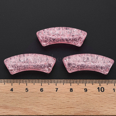Perles en acrylique transparentes craquelées(CACR-S009-001B-N26)-5