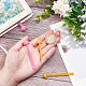 2 Colors Silicone Creative Bookmarks(AJEW-DR0001-34)-2