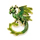 broches en émail dragon(JEWB-F027-02)-1