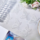 Butterfly Shape Polyester Lace Embroidery Sewing Ornament Accessories(DIY-WH0401-39A)-4