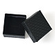 Rhombus Textured Cardboard Ring Gift Storage Boxes(CON-TAC0001-07C)-3