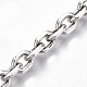 Men's Alloy Cable Chain Bracelets(X-BJEW-T014-03)-3