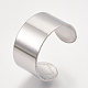 304 Stainless Steel Cuff Rings(X-STAS-T045-22B-P)-3
