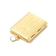 Eco-Friendly Rack Plating Brass Locket Pendants(KK-F850-06G)-4