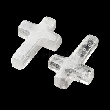 Natural Quartz Crystal Pendants(G-H007-09D)-2