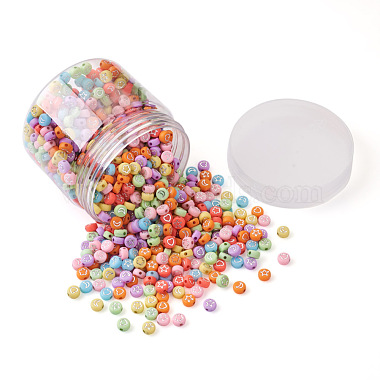 Cheriswelry Opaque Acrylic Beads(MACR-CW0001-06)-3