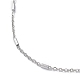 304 Stainless Steel Satellite Chain Necklace for Men Women(STAS-B039-13P)-2