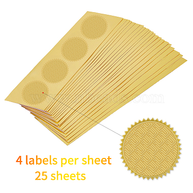 Self Adhesive Gold Foil Embossed Stickers(DIY-WH0211-026)-3