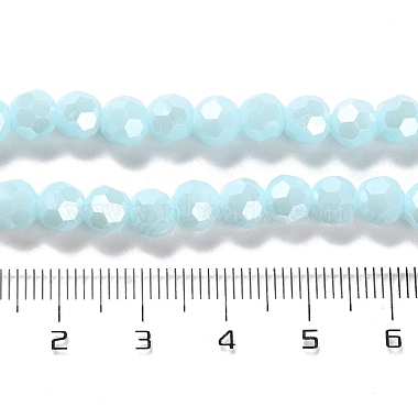 plaquer des brins de perles de verre opaques(EGLA-A035-P6mm-A10)-4
