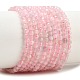 Natural Morganite Beads Strands(G-O166-25-4mm)-2