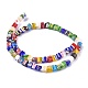 Cube Handmade Millefiori Glass Beads(LK-R004-70)-2