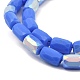 Frosted Imitation Jade Glass Beads Strands(GLAA-P058-07A-03)-3