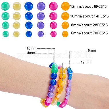 712Pcs 24 Colors Acrylic Beads(MACR-SZ0001-68)-2