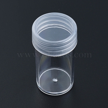 Clear Column Plastic Beads Containers