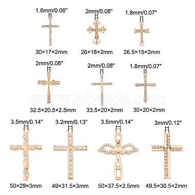 20Pcs 10 Style Zinc Alloy Pendants(FIND-AR0002-92)-2