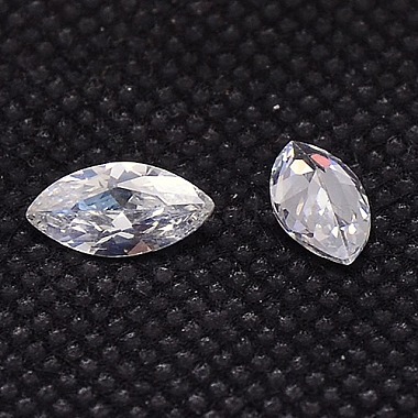 キュービックジルコニア尖底カボション(ZIRC-M003-6x3mm-007)-2