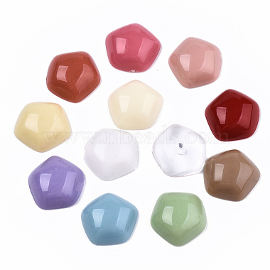 Mixed Opaque & Transparent Resin Beads(RESI-T048-04)-2