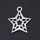 201 Stainless Steel Laser Cut Charms(STAS-S105-T897-1)-1