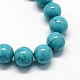 Dyed Synthetic Turquoise Gemstone Bead Strands(TURQ-R032-12mm-XSS09)-2