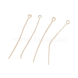 Iron Eye Pin, Golden, 50.5x3x0.5mm, Hole: 1.8mm, about 1578pcs/300g(IFIN-XCP0008-07)