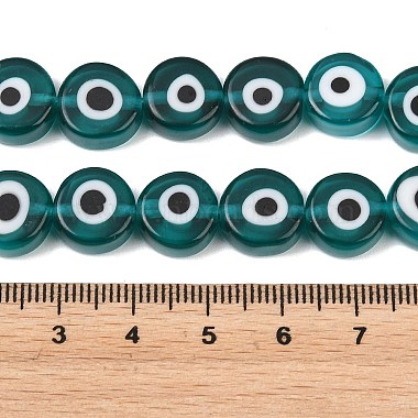 Handgemachte evil eye Glasperlen(LAMP-C028-02A)-4