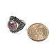 Natural Rhodonite Adjustable Rings(RJEW-I108-03AS-07)-5