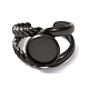 304 Stainless Steel Cuff Ring Components(STAS-P454-01B-B)-2