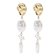 Zinc Alloy Dangle Stud Earrings(EJEW-L314-01B)-4