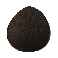 Nylon Cloth Teardrop Fascinator Hat Base for Millinery, Coconut Brown, 133x100x2mm(AJEW-WH0298-02B)