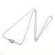 Trendy Unisex 304 Stainless Steel Cable Chain Necklaces(NJEW-M047-B-01)-2