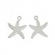 Trendy 304 Stainless Steel Starfish/Sea Stars Pendants(STAS-O031-C02)-1