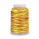 5 Rolls 12-Ply Segment Dyed Polyester Cords(WCOR-P001-01B-014)-1