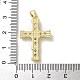 Brass Micro Pave Cubic Zirconia Pendants(KK-A212-07D-G)-3