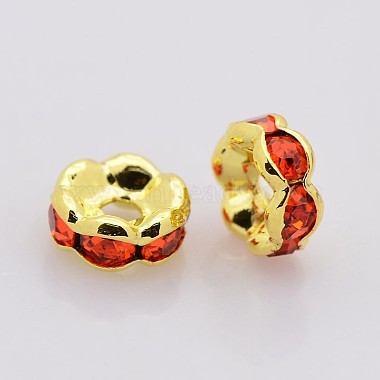 Brass Rhinestone Spacer Beads(RB-A014-L6mm-20G)-2