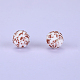 Printed Round Silicone Focal Beads(SI-JX0056A-213)-1