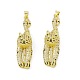 Rack Plating Brass Micro Pave Cubic Zirconia Pendants(ZIRC-I061-19G)-2