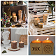 SUPERDANT Wooden Candle Holder and Candles Set(AJEW-SD0001-15C)-7
