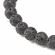 Synthetic Hematite & Natural Lava Rock Stretch Bracelet(BJEW-JB08066-02)-5