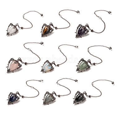 Mixed Stone Dowsing Pendulums