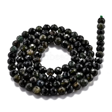 Natural Green Tourmaline Beads Strands(G-H266-06A)-3