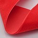 Polyester Velvet Ribbon for Gift Packing and Festival Decoration(SRIB-M001-10mm-235)-2