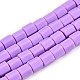 Handmade Polymer Clay Beads Strands(CLAY-T021-02O)-1