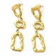 304 boucles d'oreilles pendantes en acier inoxydable(EJEW-D104-01B-G)-1